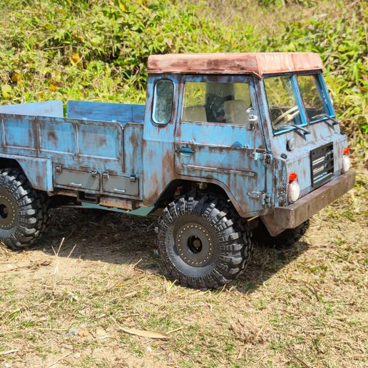 ahead-RC-Crawler-V036-SCX6-Cab-7.jpg Crawler V306 Cab SCX6 - 1/6 RC body