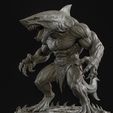 Untitled12_018.jpg Mutant Shark Warrior 3D Print Ready