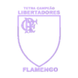 BRANCO.stl FLAMENGO TETRA CAMPEÃO-LUMINARIA