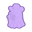 11 (10).stl Halloween Western Ghosts Cookie Cutter Set