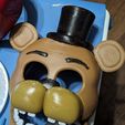 Máscara de Freddy murcha (FNAF / Five Nights At Freddy's)