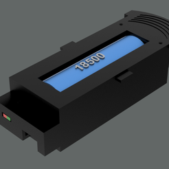 Baterie-Drona-v13.png Файл STL Чехол для аккумулятора дрона Q6・Модель для загрузки и печати в формате 3D