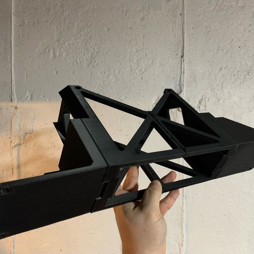 Rack Mount for Modem 2U 3D model