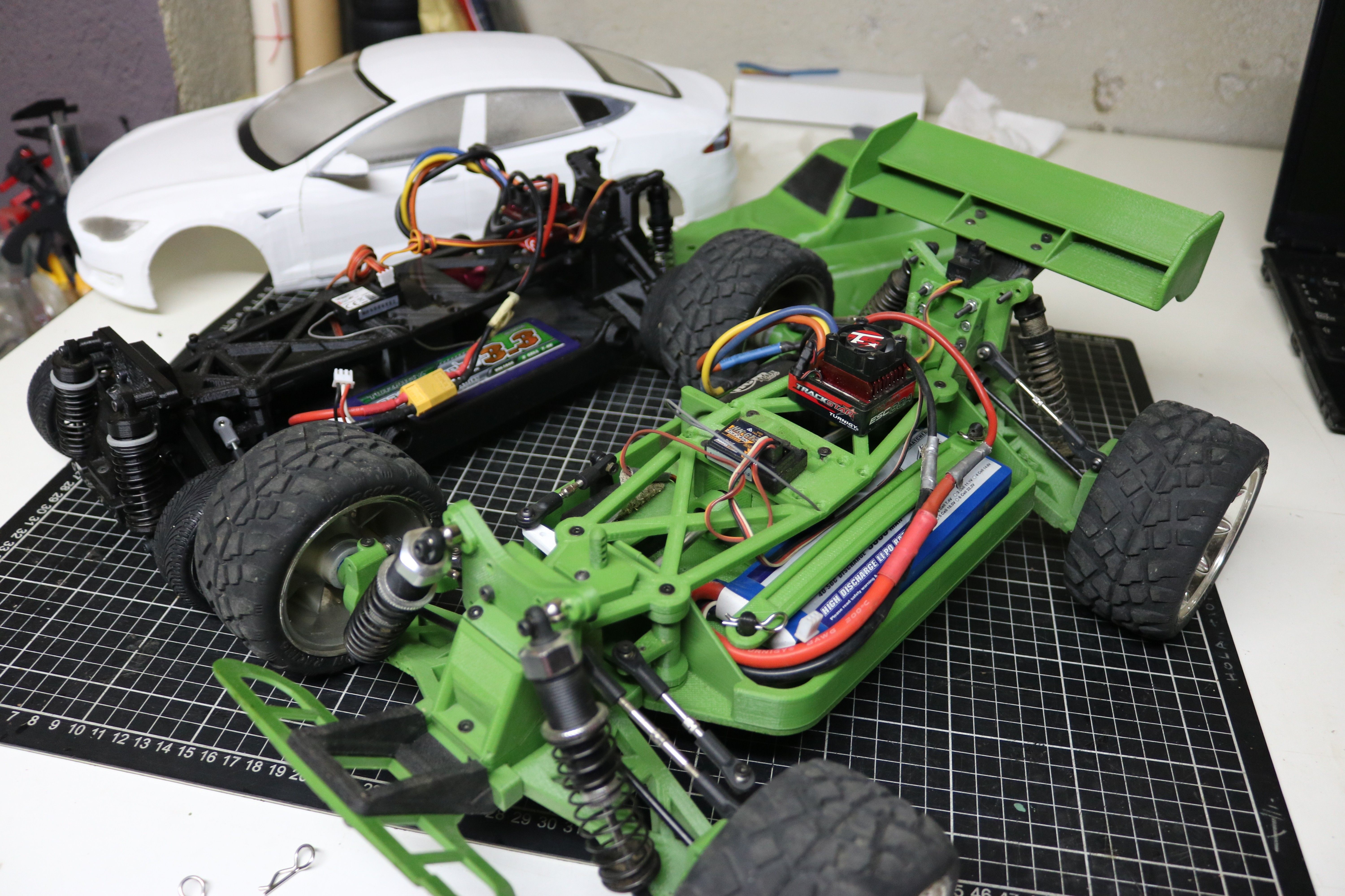 IMG_5062.JPG Download STL file MyRCCar 1/10 OBTS Chassis Updated. Customizable chassis for On-Road, Buggy, Truggy or SCT RC Car • Template to 3D print, dlb5