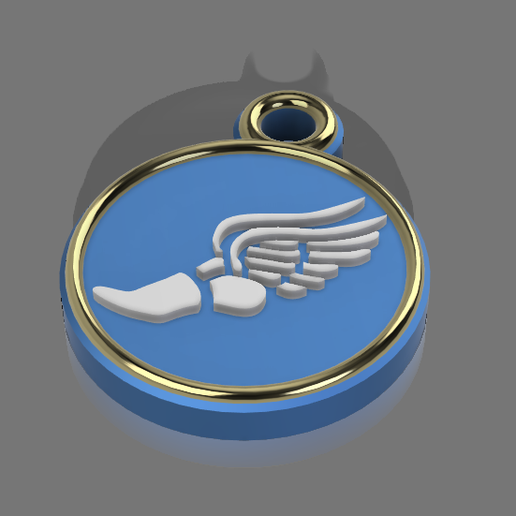 Track Pendant 3D model