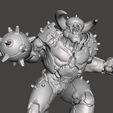 4.jpg ARMORED BARON OF HELL - DOOM ETERNAL dynamic pose | high poly STL for 3D printing