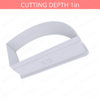 1-3_Of_Pie~3.25in-cookiecutter-only2.png Slice (1∕3) of Pie Cookie Cutter 3.25in / 8.3cm
