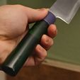 20230129000713_IMG_5997~2.jpg Japanese Style Knife Handle for Chef Knife - Toytaku Prints