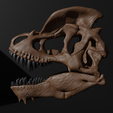 tyrannolophosaur-skull-jurassic-world-alive-model-3d-print-1.png tyrannolophosaur skull jurassic world alive model 3d print