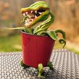 maneatingplant.jpg Personalizable Hombre Comiendo Planta
