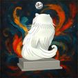 jpg_frame_06.jpg Elegant Long Haired Sitting Cat – SoliDRawinGs SG3380