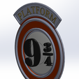 Platform8.png Harry Potter Platform 9 3/4    *Rotating 3D Sign
