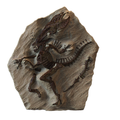 untitled.164.png Fichier STL ALIEN REINE FOSSILE XÉNOMORPHE・Design imprimable en 3D à télécharger