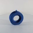 3D-Printable-Iris-Christmas-Tree-Ornament-by-Slimprint-1.jpg STL-Datei Iris Baum Ornament, Weihnachtsdekoration von Slimprint kostenlos・3D-Druckvorlage zum Herunterladen