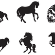 2019-02-19-5.png Vector Laser Cutting - 30 Draft Horses