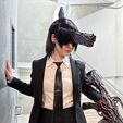 Aki Devil Gun Full Accessories (Mask and Blade arm) - Chainsawman Cosplay