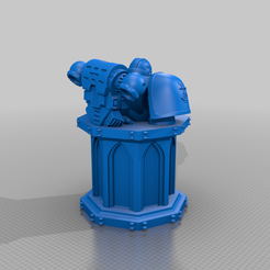 04d762cc-652f-450c-b5ff-2359c7d150cb.png Free 3D file Bust Marine Spacial・3D printer model to download