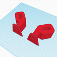 2023-06-02-00_10_52-3D-design-Copy-of-Milwaukee-packout-Ryobi-battery-holder-right-_-Tinkercad.png Milwaukee packout toolbox ClipTech Tool Bag Mount Clip attachement