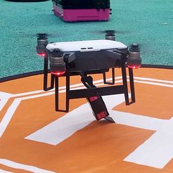 ScreamingFist-1080-CN-2.jpg Free STL file "Screaming Fist" DJI Spark Payload Delivery System・3D printable object to download