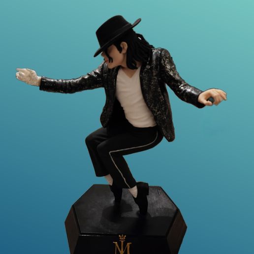 🕺 Michael Jackson Toe Stand dance move statue・3D Print