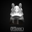1.jpg Jar Jar Binks on Set helmet | Ahmed Best | Star Wars: Episode I – The Phantom Menace
