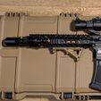 m4 airsoft.jpg M4 Over Barrel Silencer Look