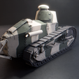 T-15.png Renault FT-17 - WW1 French Light Tank 3D model