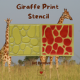 Giraffe-Print-Stencil.png Giraffe Print  Stencil