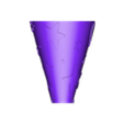 Cone_Dwn_1.stl Free STL file Cone for flowers candies etc・3D printer design to download