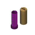 Part-2-v7.png Storage Cylinder | Sequence Game Chips Container | Customizable |