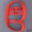 Numeros_9.png KAWAII NUMBERS: 0-9 and # :KAWAII CALLET CUTTERS. KAWAII NUMBERS COOKIE CUTTERS. Numbers from 0 to 9 and # .