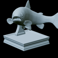 Rainbow-trout-trophy-26.png rainbow trout / Oncorhynchus mykiss fish in motion trophy statue detailed texture for 3d printing
