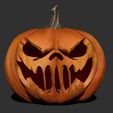 Scary-Pumpkin.png Pack of 3 pumpkins with lids