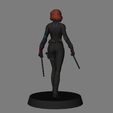 03.jpg Black Widow - Avengers Age of Ultron low poly 3d print