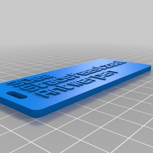TekstOpLabel 3D model