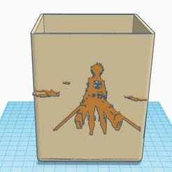 SNK-4.1.jpg Archivo STL Tarro para bolígrafos SNK// Tarro para bolígrafos SNK・Objeto de impresión 3D para descargar