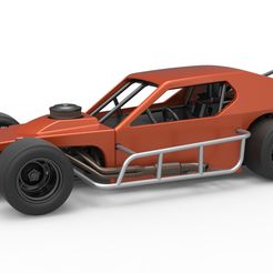 1.jpg 3D file Diecast Asphalt Modified stock car Scale 1:25・3D print object to download