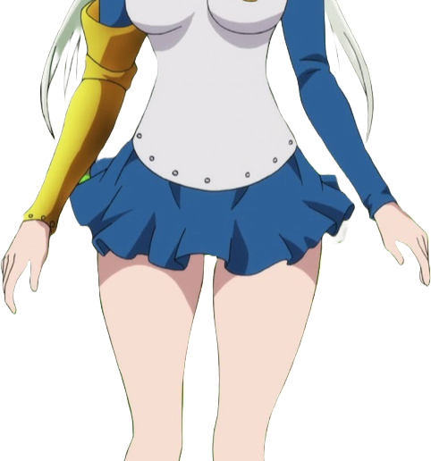 elizabeth liones blue dress Elizabeth Liones sevene deadly sins