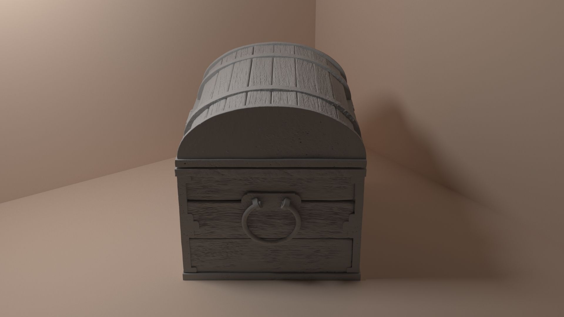 Download OBJ file Medieval fantasy chest 2 3D print model • 3D print ...