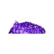 Axolotl_salamanders_Base_Rock1.stl Cute Chibi Axolotl Salamanders-My Original Idea-Diorama3DModel-Printable model