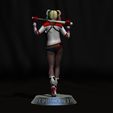 4.jpg Harley Quinn Suicide Squad file STL-OBJ For 3D printer