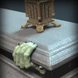 Coffin-Details-8.jpg Haunted Mansion Conservatory Coffin 3D printable sculpture