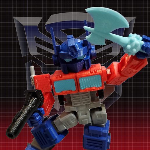 Optimus Prime Transformers - Print Optimized 3D model