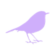 Robin.stl Bird decoration