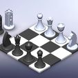 ensemble.JPG Chess game for children / beginner / initiation