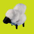 PhotoRoom-20240102_160701~2.png Fluffy Sheep Cotton Ball Holder/Bowl