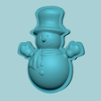 03.png Christmas Snowman - Molding Arrangement EVA Foam Craft