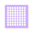 grid.stl Carcasa Word Clock