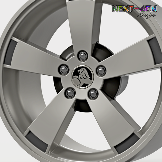 Rim-Holden-Commodore-VY-S-Pac-STL-File-8.png Next-Gen Felge - Holden Commodore VY SS / S Pac - Echte Felgen für Scale Modellautos (STL FILES)