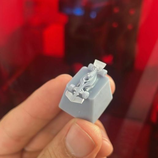 F1-Keycap2.jpeg Coche de carreras F1 Keycap